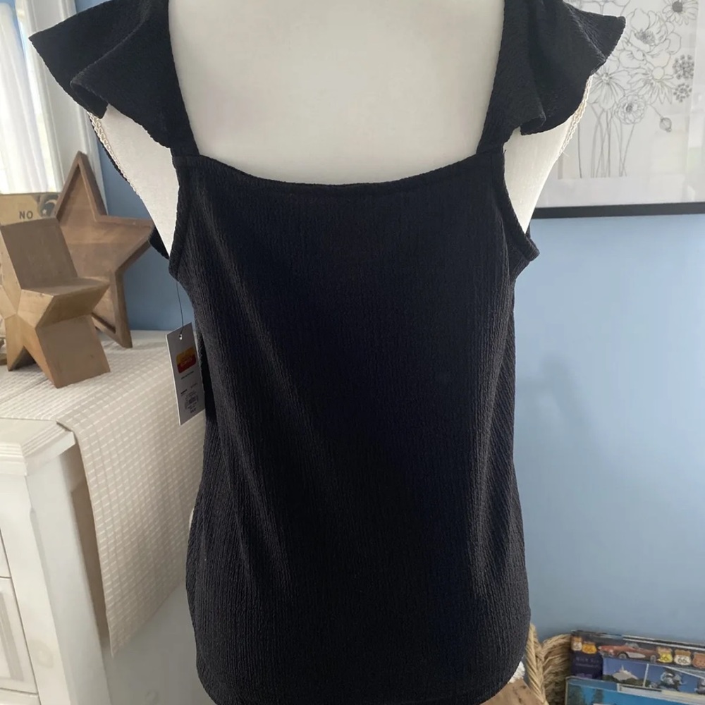 Nine Weet Ruffle Trim Tank - Picture 3 of 5